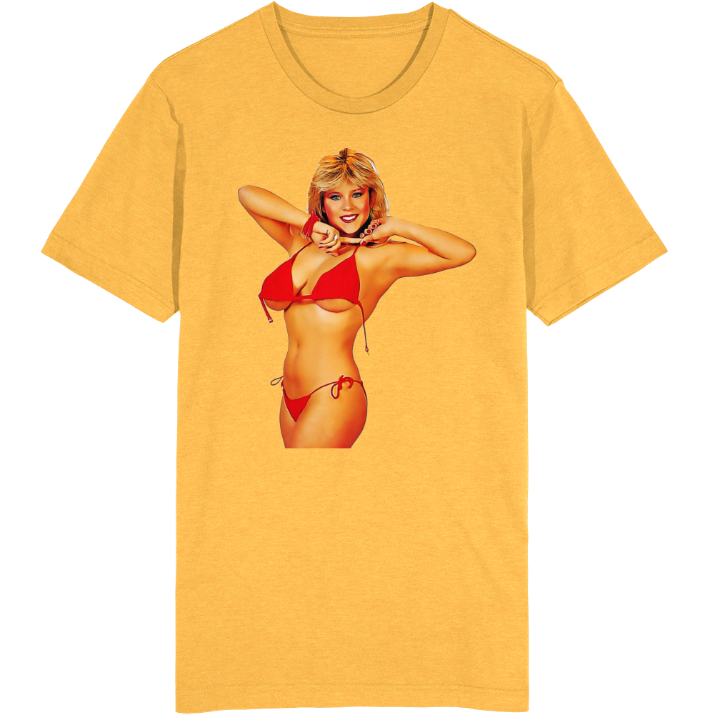 Samantha Fox Red Bikini Actor T Shirt Samantha Fox Red Bikini Actor T Shirt
