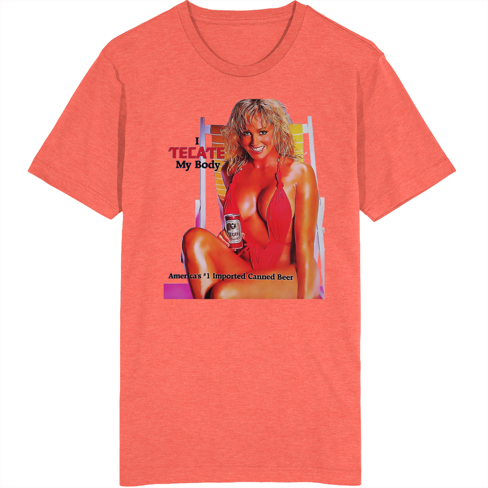 Tecate Beer Retro Ad T Shirt Tecate Beer Retro Ad T Shirt