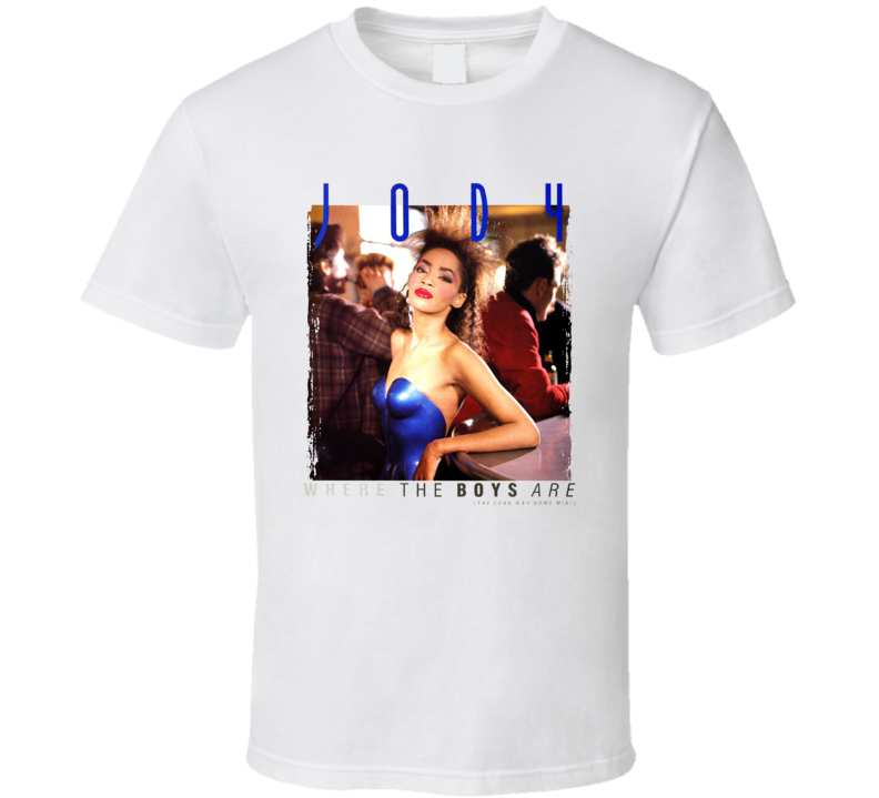 Jody Where The Boys Are 80s Music T Shirt Jody Where The Boys Are 80s Music T Shirt