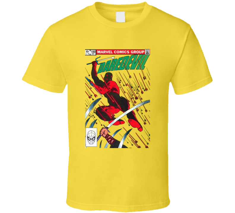 Daredevil Comic Issue 189 T Shirt Daredevil Comic Issue 189 T Shirt