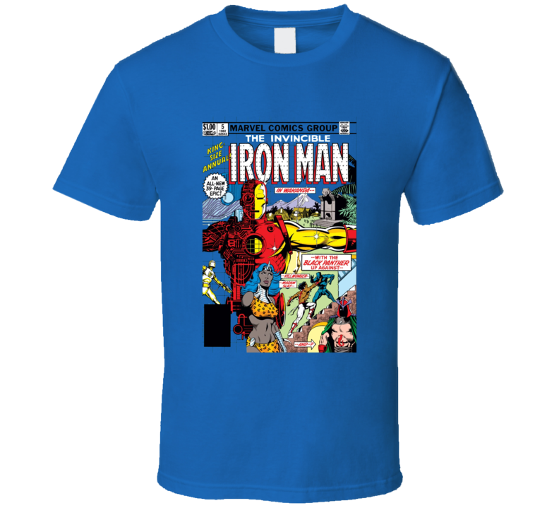 The Invincible Iron Man Comic Issue 4 T Shirt The Invincible Iron Man Comic Issue 4 T Shirt