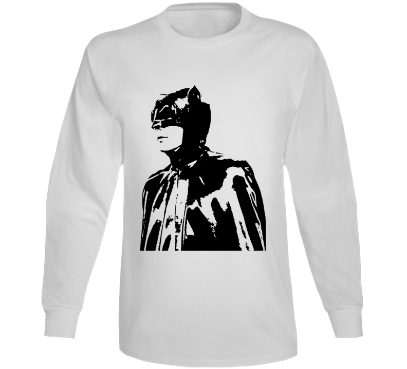 Batman Adam West 60s Tv Long Sleeve T Shirt Batman Adam West 60s Tv Long Sleeve T Shirt