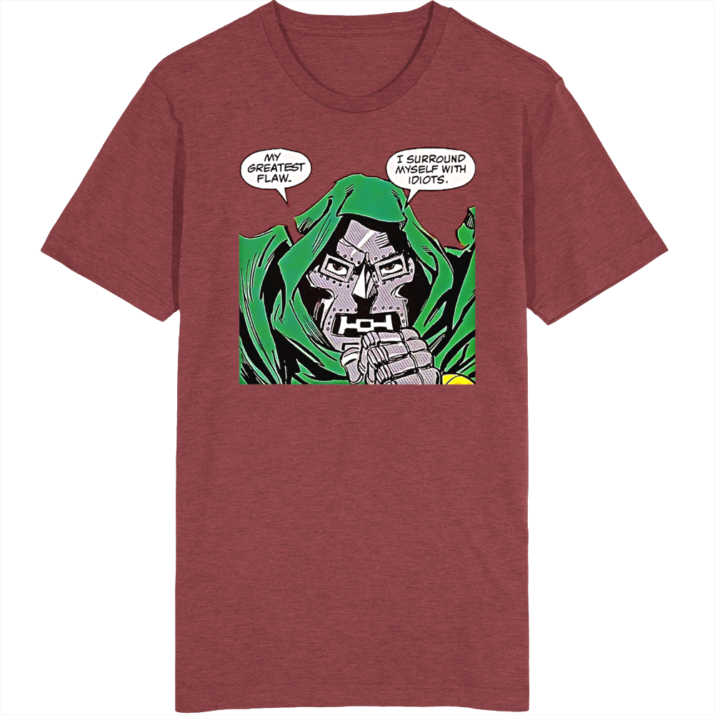 Doom My Greatest Flaw Comic T Shirt Doom My Greatest Flaw Comic T Shirt
