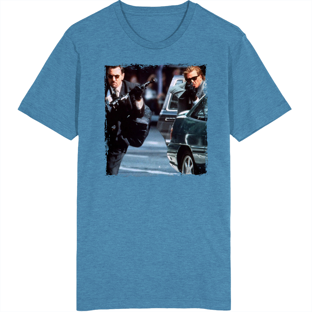 Heat De Niro Kilmer Shootout T Shirt Heat De Niro Kilmer Shootout T Shirt
