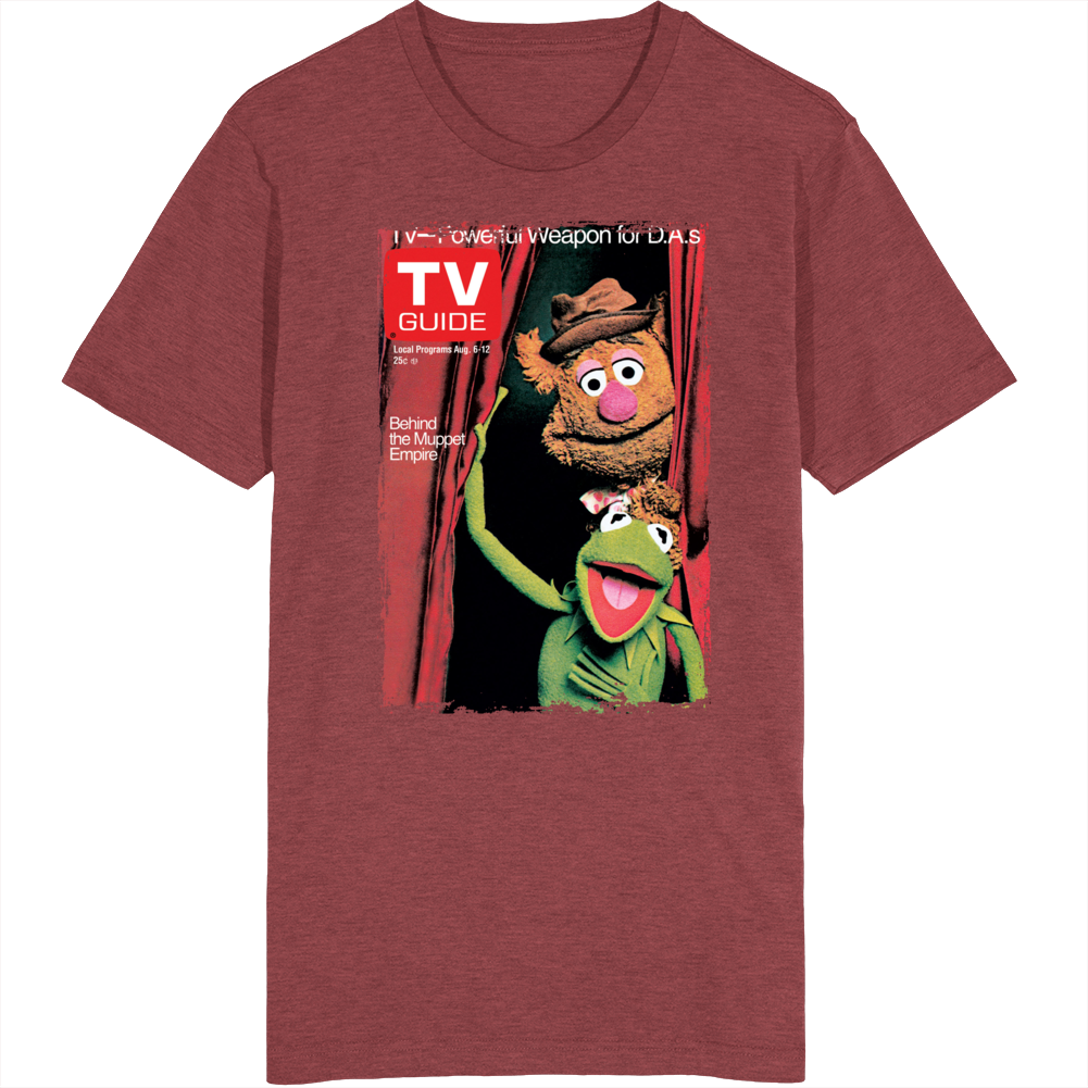 Kermit Fozzie Bear Muppets Tv Magazine T Shirt Kermit Fozzie Bear Muppets Tv Magazine T Shirt