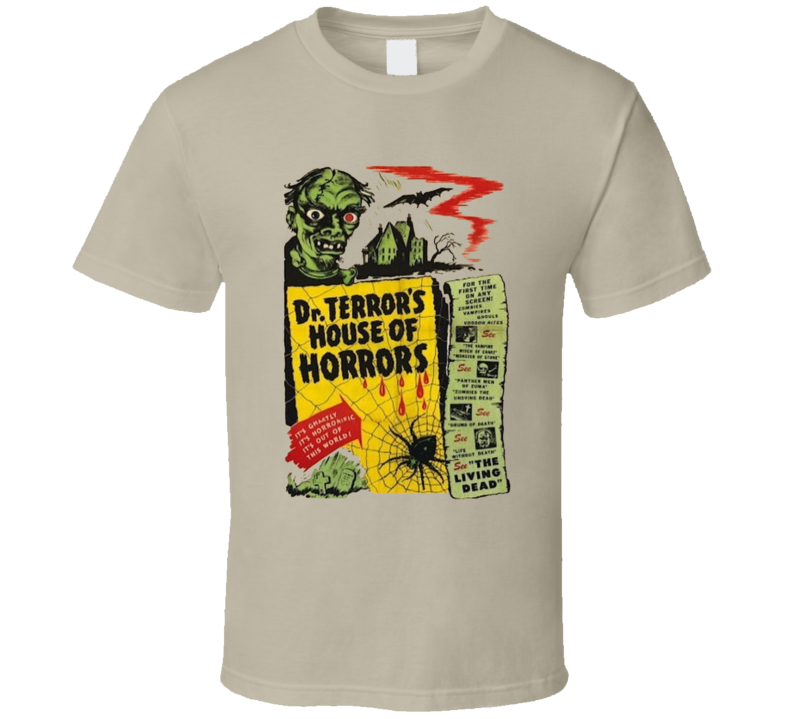 Dr. Terror's House Of Horrors Movie T Shirt Dr. Terror's House Of Horrors Movie T Shirt