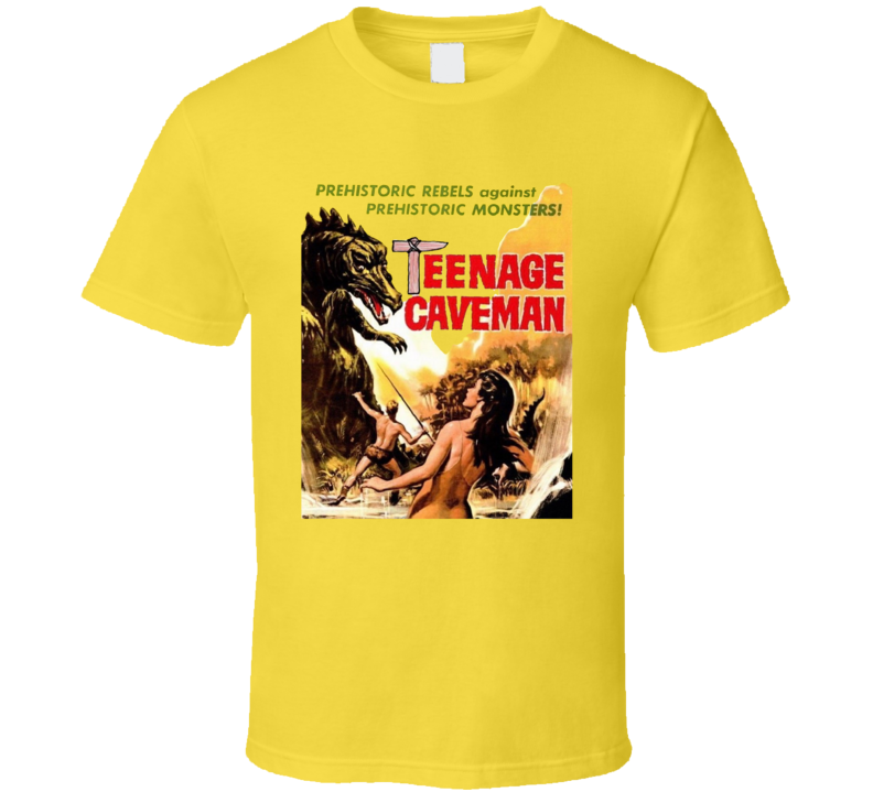 Teenage Caveman Movie T Shirt Teenage Caveman Movie T Shirt