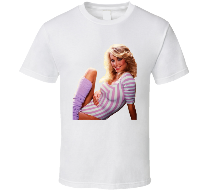 Heather Thomas 80s Actress T Shirt Heather Thomas 80s Actress T Shirt