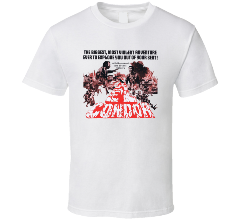 El Condor Spaghetti Western Movie T Shirt El Condor Spaghetti Western Movie T Shirt