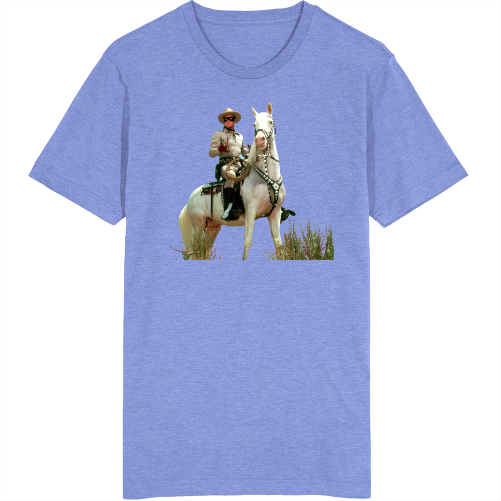 The Lone Ranger On Silver Movie T Shirt The Lone Ranger On Silver Movie T Shirt