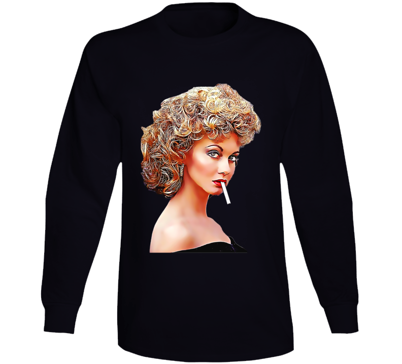 Grease Sandy Actress Long Sleeve T Shirt Grease Sandy Actress Long Sleeve T Shirt
