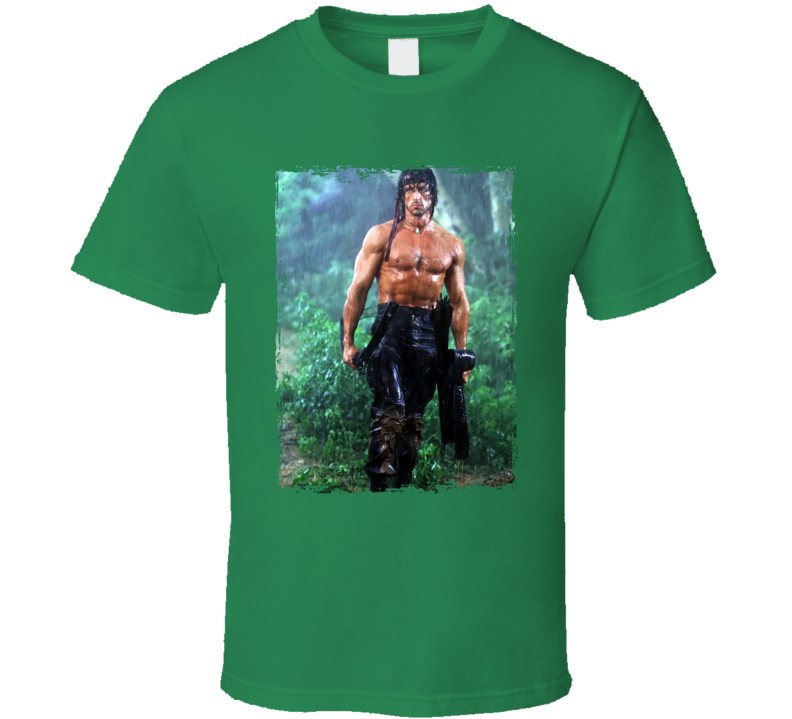 Sylvester Stallone 80s Action Star T Shirt Sylvester Stallone 80s Action Star T Shirt