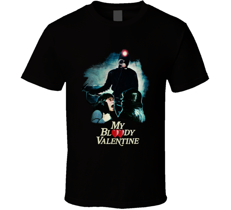 My Bloody Valentine Horror Movie T Shirt My Bloody Valentine Horror Movie T Shirt