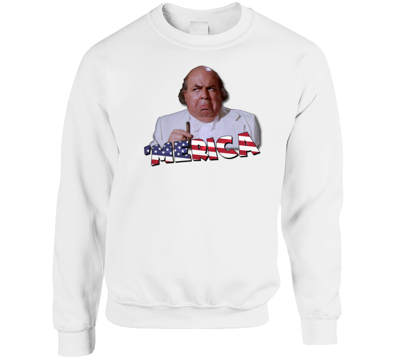 Merica Boss Hogg Retro 80s Design Crewneck Sweatshirt Merica Boss Hogg Retro 80s Design Crewneck Sweatshirt