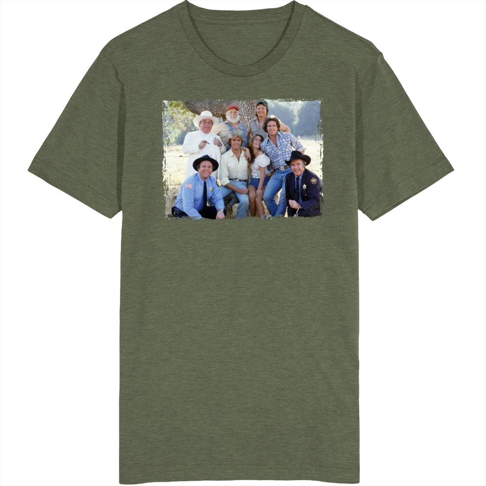 The Dukes Of Hazzard Cast Tv Series T Shirt The Dukes Of Hazzard Cast Tv Series T Shirt