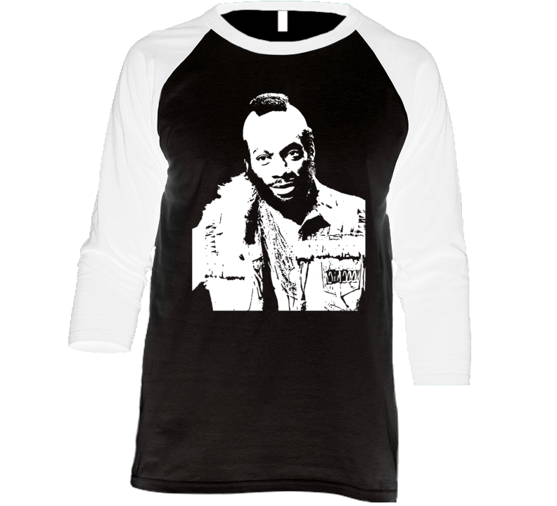 Eddie Murphy As Mr. T Raglan T Shirt Eddie Murphy As Mr. T Raglan T Shirt
