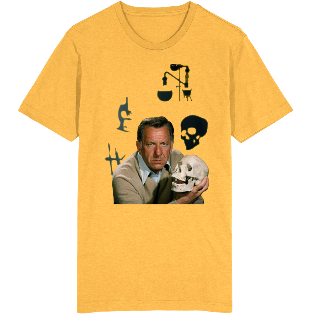 Quincy M.e. Jack Klugman Retro Tv Series T Shirt Quincy M.e. Jack Klugman Retro Tv Series T Shirt
