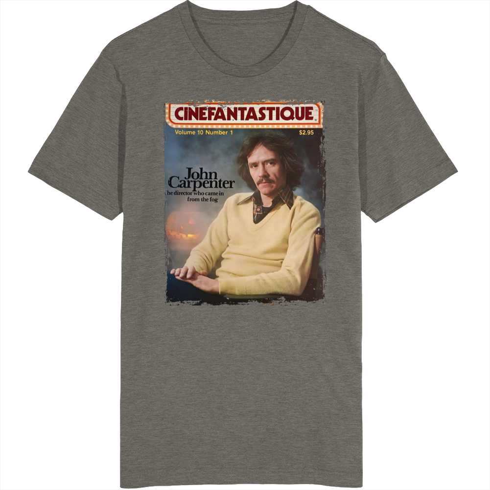 Cinefantastique Volume 1 Number 10 John Carpenter T Shirt Cinefantastique Volume 1 Number 10 John Carpenter T Shirt