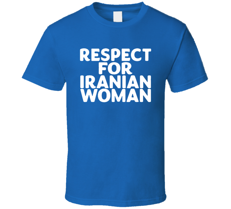 Respect For Iranian Woman World Cup Protester T Shirt Respect For Iranian Woman World Cup Protester T Shirt
