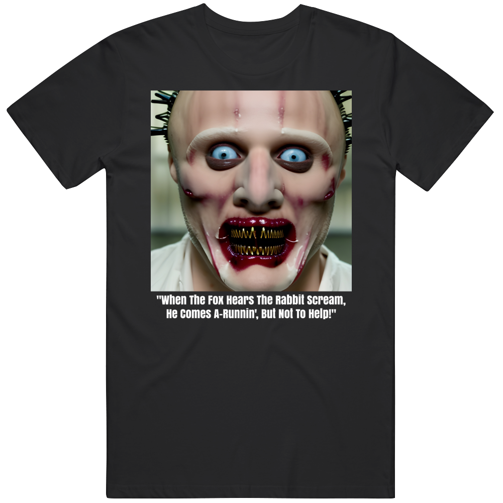 Hannibal Lecter Quote Fox Rabbit T Shirt Hannibal Lecter Quote Fox Rabbit T Shirt