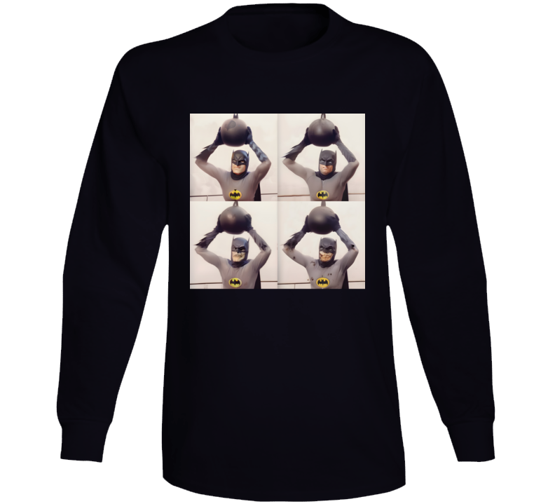 Batman Zombie Parody Long Sleeve T Shirt Batman Zombie Parody Long Sleeve T Shirt