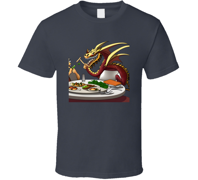 Dragon Eating Dinner T Shirt Dragon Eating Dinner T Shirt