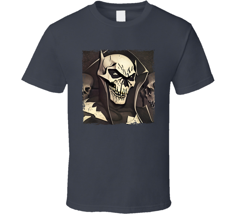 Batman Hooded Skull T Shirt Batman Hooded Skull T Shirt