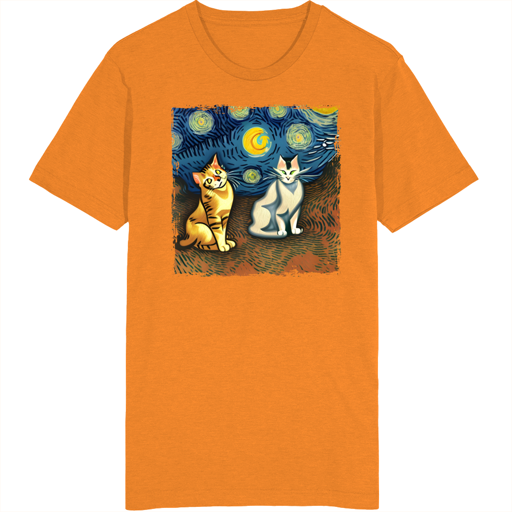 Cat Looking At The Moon T Shirt Cat Looking At The Moon T Shirt