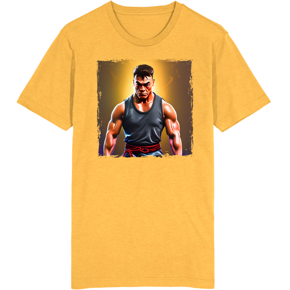 Jean-claude Van Damme Bloodsport Frank Dux Movie T Shirt Jean-claude Van Damme Bloodsport Frank Dux Movie T Shirt