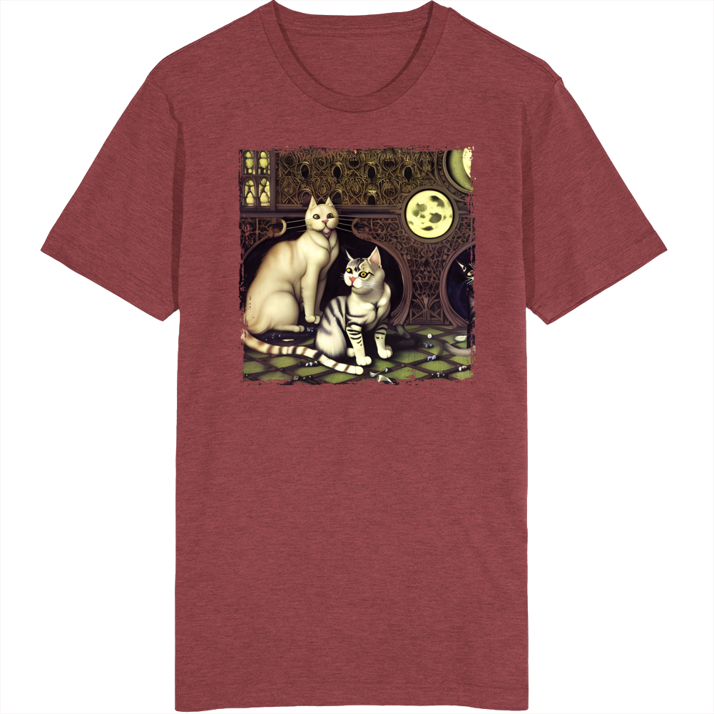 Cat With Long Tail T Shirt Cat With Long Tail T Shirt