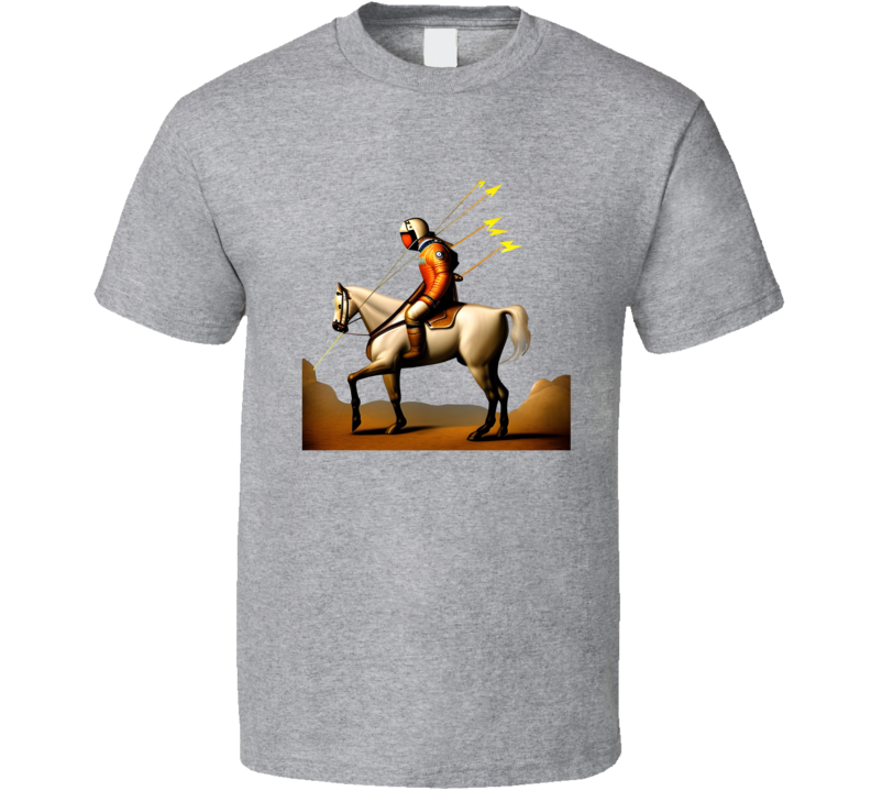 The Dying Cosmo Astronaut Horse T Shirt The Dying Cosmo Astronaut Horse T Shirt