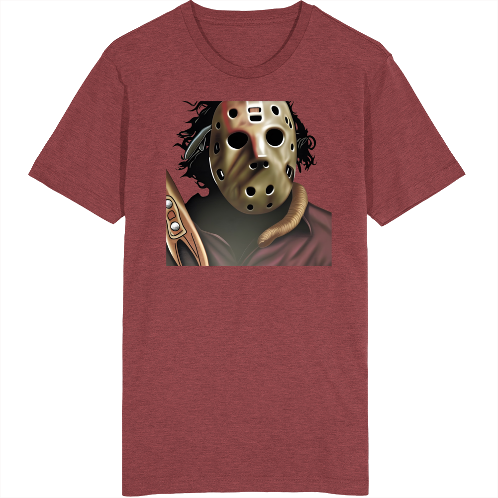 Jason Voorhees Friday The 13th Parody Art Fantasy Fan T Shirt Jason Voorhees Friday The 13th Parody Art Fantasy Fan T Shirt