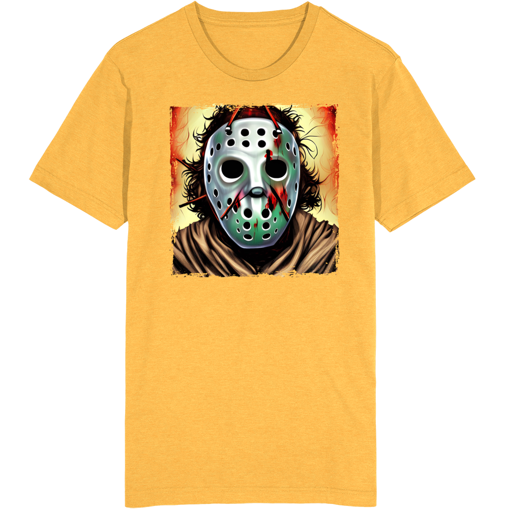 Jason Voorhees Friday The 13th Parody Fantasy Fan T Shirt Jason Voorhees Friday The 13th Parody Fantasy Fan T Shirt