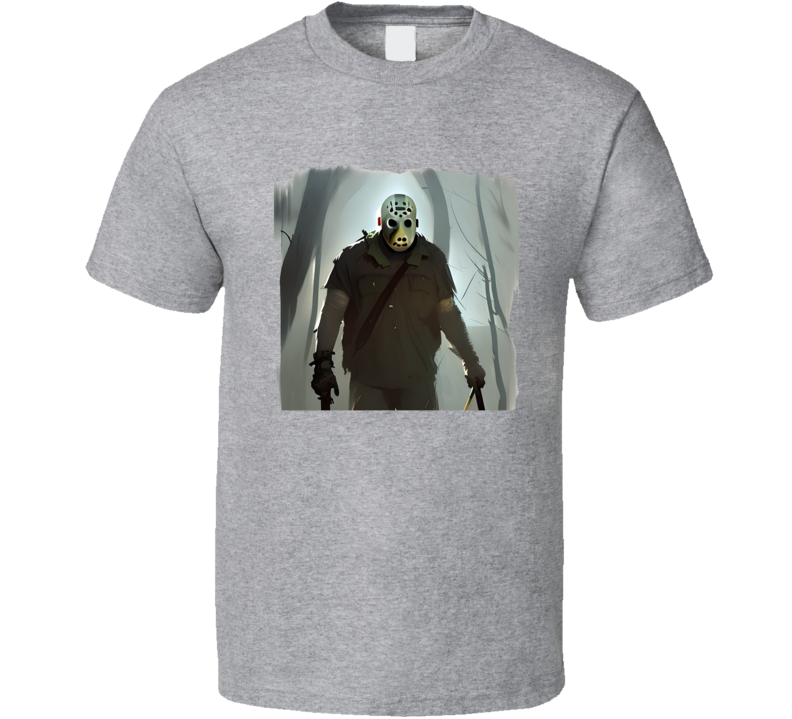 Jason Voorhees Dream Art Friday The 13th Ai T Shirt Jason Voorhees Dream Art Friday The 13th Ai T Shirt
