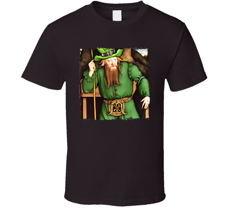 Leprechaun St Patrick's Day Folklore T Shirt Leprechaun St Patrick's Day Folklore T Shirt