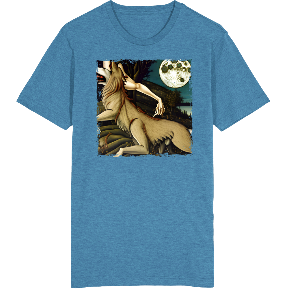 Zombie Wolf Howling T Shirt Zombie Wolf Howling T Shirt