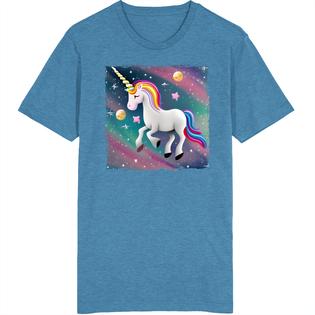 Unicorn Rainbow Colored Art T Shirt Unicorn Rainbow Colored Art T Shirt