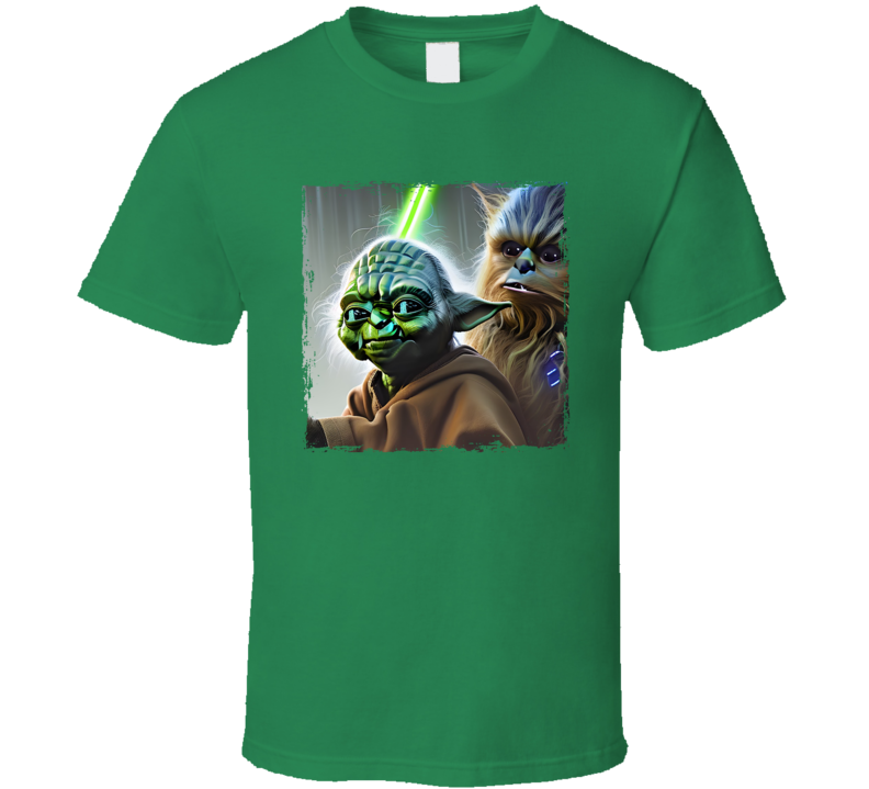 Yoda Wookie Friends T Shirt Yoda Wookie Friends T Shirt