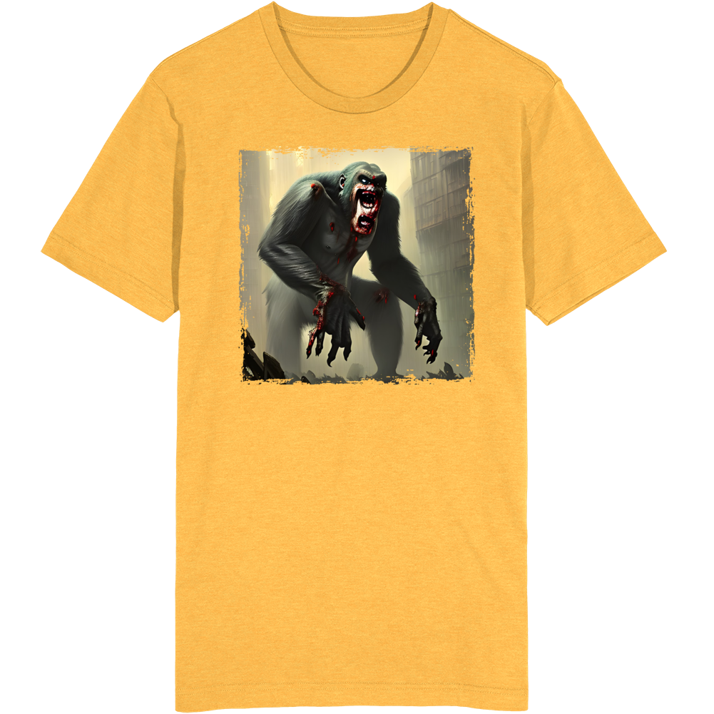 King Kong Zombie Art T Shirt King Kong Zombie Art T Shirt