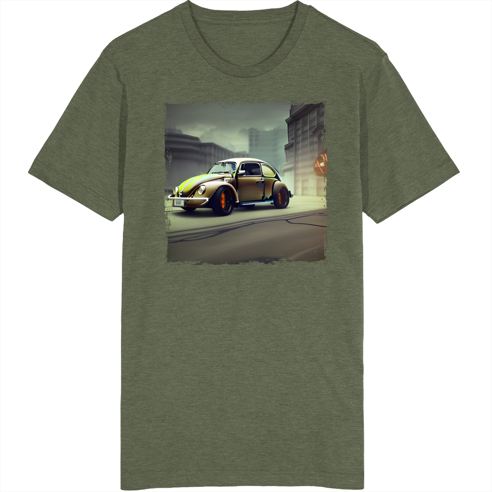 Bug Beetle Classic Car Street Art T Shirt Bug Beetle Classic Car Street Art T Shirt