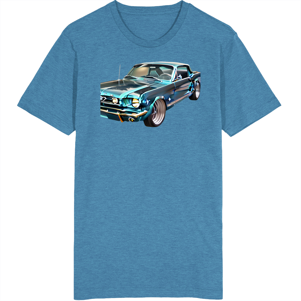1965 Mustang Classic Car T Shirt 1965 Mustang Classic Car T Shirt