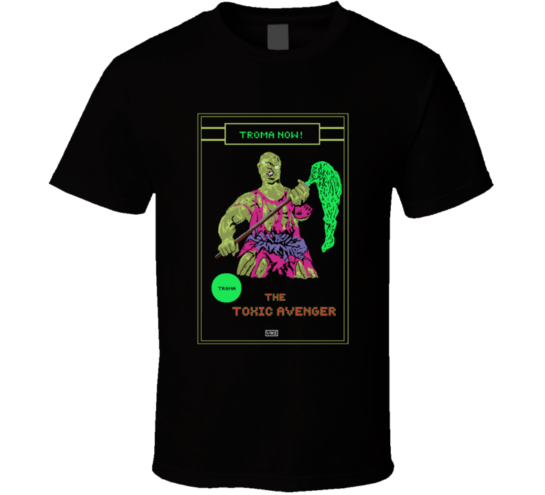 The Toxic Avenger Video Game T Shirt The Toxic Avenger Video Game T Shirt