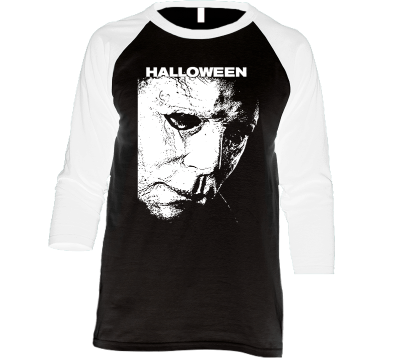 Halloween 2018 Movie Baseball Raglan T Shirt Halloween 2018 Movie Baseball Raglan T Shirt