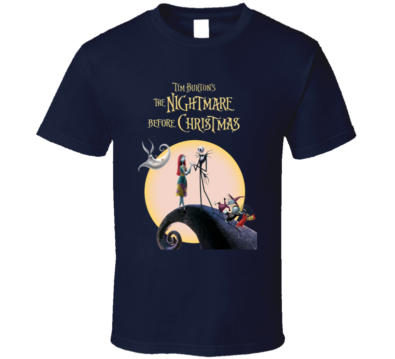 The Nightmare Before Christmas 90s Movie T Shirt The Nightmare Before Christmas 90s Movie T Shirt