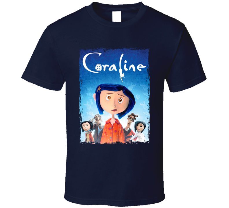 Coraline 2009 Movie T Shirt Coraline 2009 Movie T Shirt