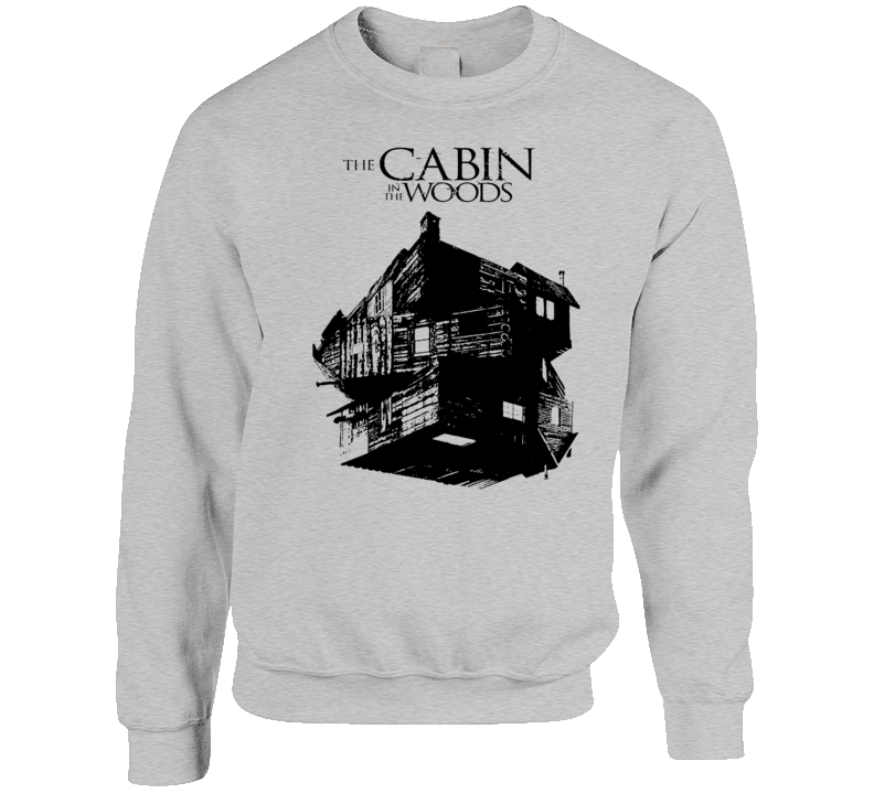 The Cabin In The Woods Movie Crewneck Sweatshirt The Cabin In The Woods Movie Crewneck Sweatshirt