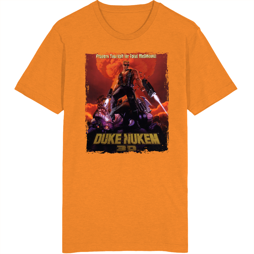 Duke Nukem 3d Video Game T Shirt Duke Nukem 3d Video Game T Shirt