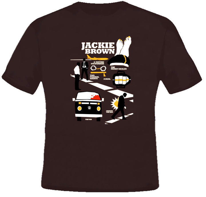 Jackie Brown Quentin Tarantino Movie T Shirt Jackie Brown Quentin Tarantino Movie T Shirt