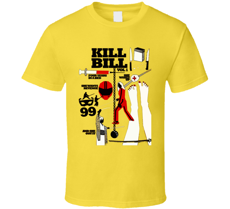 Kill Bill 1 Movie Quentin Tarantino T Shirt Kill Bill 1 Movie Quentin Tarantino T Shirt