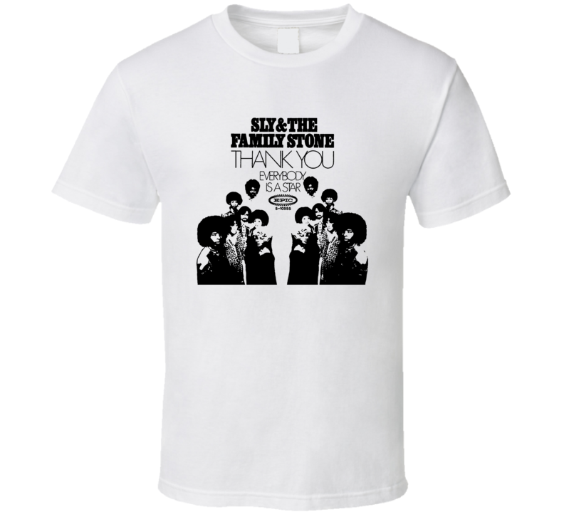 Sly And The Family Stone Everybody Is A Star T Shirt Sly And The Family Stone Everybody Is A Star T Shirt
